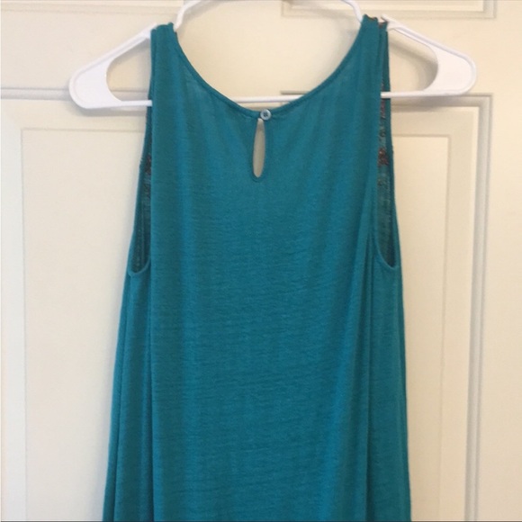 Sundance Catalog Linen Embroidered Boho Dress - Picture 5 of 7